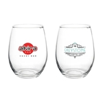 Liquid Lunch 15 oz Stemless Wine Glasses