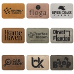 3" x 2" Creekside Leatherette Rectangle Patch with Adhesive