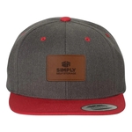 Yupoong Classics Flat Bill Snapback Cap