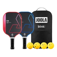 The Dash Pickleball Paddle Pack includes (2) 12mm JOOLA Essential paddles......