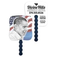 President Barack Obama - Pictorial Fan... from ASI 40480 Koozie Group