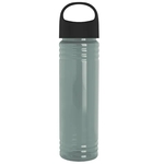 Garyline® Slim Fit RPET Bottle with Oval Crest Lid - 24 oz.