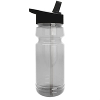Garyline® Trainer Clear Bottle with Flip-Straw Lid - 24 oz.