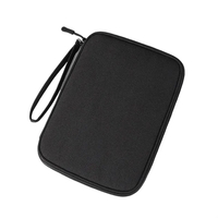 Tech accessories organizer travel pouch plus 1 color silkscreen imprint on......