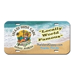 Acrylic License Plate - 12" x 6" - Full Color Imprint on Whi