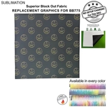 Graphics for 7.5' Straight Wall w/ Hook and Loop Back