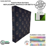 72 Hr Fast Ship - Graphics for 7.5' Straight Wall w/ Wrap