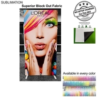Frontlit SEG Fabric Banner Stand, 40" x 80", superior block out... from ASI...