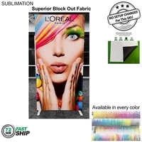 72Hr Fast Ship - Frontlit SEG Fabric Banner Stand, 40" x... from ASI 53509...