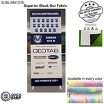 48Hr Quick Ship - Frontlit SEG Fabric Banner Stand 40" x 96"