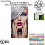 48Hr Quick Ship - Graphics One sided for Frontlit SEG Fabric