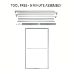 Hardware for Frontlit SEG Fabric Banner Stand 40"x80"