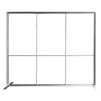 Hardware only for Frontlit SEG Fabric Floor Wall Kit, 10'x8', graphics......