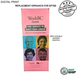 72Hr Fast Ship - Graphics Only 33.5 x 80 for Tripod Banner