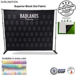 48H Quick Ship-10' Exhibitor Expanding Display Kit Block Out