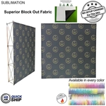 48 Hr Quick Ship - 7.5' Straight Wall Fabric Pop-Up Display