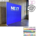 Backlit LED Light Box SEG Floor Display Wall Kit 8'W x 8'H