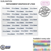 48Hr Quick Ship - Graphics One Side for Backlit LED Wall