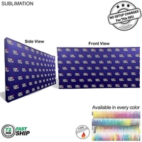 72Hr Fast Ship - 15' straight wall full height tension fabric... from ASI...