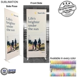 48Hr Quick Ship - Frontlit SEG Fabric Banner Stand 40" x 96"