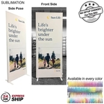 24Hr Express Ship - Frontlit SEG Fabric Banner Stand 40"x96"