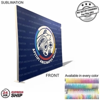24Hr Express Ship - Frontlit SEG Fabric Floor Wall Kit, 10'x8',... from ASI...