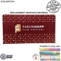 48Hr Quick Ship - Replacement graphics double sided 15'W x 8'H... from ASI...