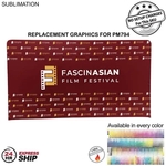 24Hr Express Ship- Graphics Double Sided 15'W x 8'H EuroFit