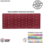 24Hr Express Ship- Graphics Double Sided 20'W x 8'H EuroFit