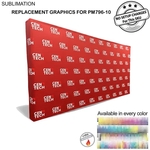 Graphics for 15' Straight Wall Tension Fabric w/ Wrap Ends