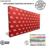 48Hr Quick Ship - Graphics for 15' Wall Tension Fabric