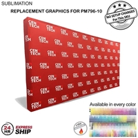 24Hr Express Ship - Graphics for 15' Wall Tension Fabric