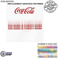 48Hr Quick Ship - Replacement graphics one sided only for Frontlit... from...