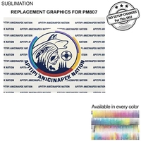 Replacement graphics one sided only for Frontlit SEG Fabric Floor Wall......