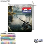 48Hr Quick Ship - Colored Microfiber Dri-Lite Fishing Towel