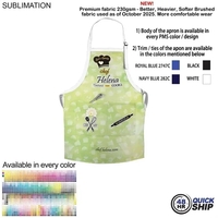 48 Hr Quick Ship - domestic made bib apron, 25x28, 2... from ASI 53509...