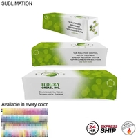24Hr Express Ship - sublimated table cloth for 10' table, drape... from ASI...