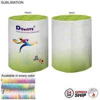 24Hr Express Ship - Sublimated round fitted cruiser table throw,...