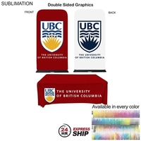 24Hr Express Ship - Event package, 4'W Fabric banner and Premium... from ASI...