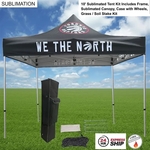 24 Hr Express Ship - 10' Premium Sublimated Tent Kit