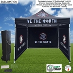 72Hr Fast Ship - Full Privacy Tent Package 10' with Walls