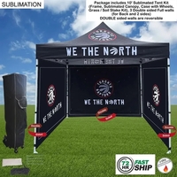 72Hr Fast Ship - Full privacy tent package, 10' tent kit,... from ASI 53509...