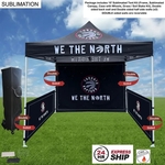 24Hr Express Ship-10' Sublimated Tent Kit DOUBLE Sided Walls