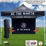 24Hr Express Ship - Tent Backwall Package 2 10' Sublimated