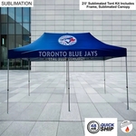 48Hr Quick Ship - 20' Premium Sublimated Tent Kit