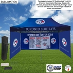 48Hr Quick Ship -Full Privacy Tent Package 2, 20' Sublimated