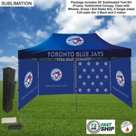 72Hr Fast Ship - Full Privacy Tent Package 1 20' Sublimated