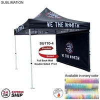 24 Hr Express Ship - Full back wall for 10x10 tent... from ASI 53509...