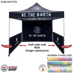 24 Hr Express Ship - Half Side Wall for 10x10 Tent Kit