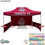 72Hr Fast Ship- Half Side Wall for 10x15 Tent Kit Sublimated
